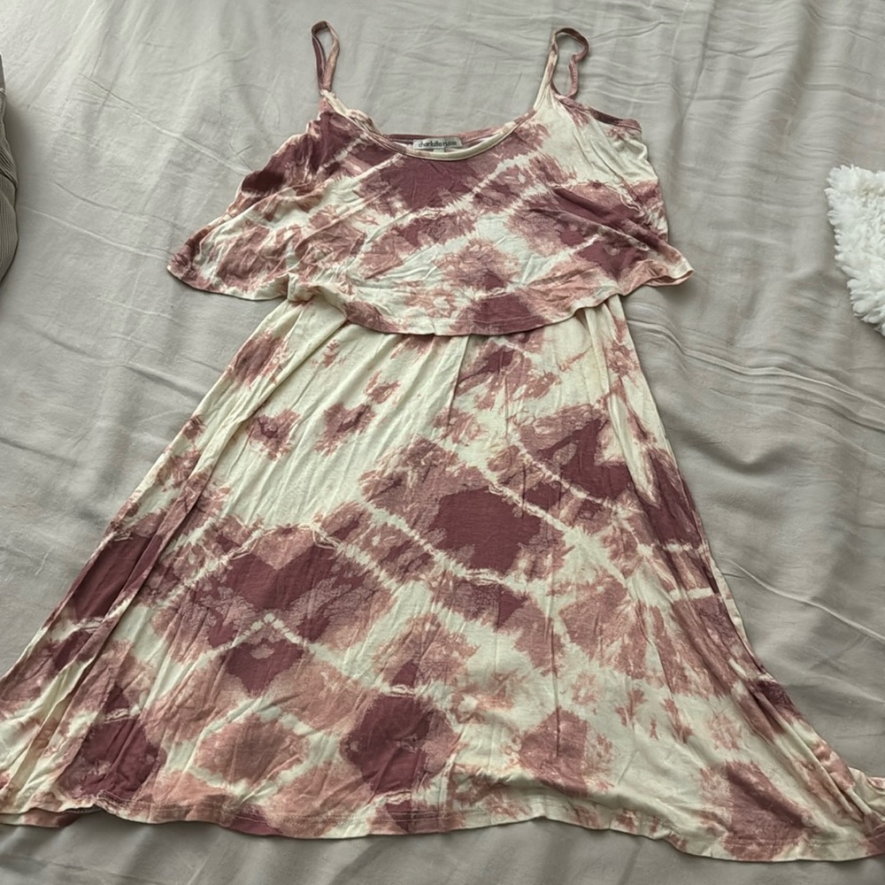 Pink Tye Dye Dress